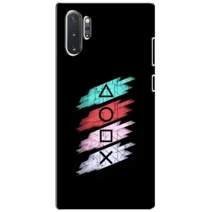 Чехол КИБЕРСПОРТ для Samsung Galaxy Note 10 Plus (Значки Sony)