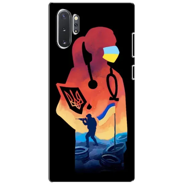Чехол с рисунком «ЗСУ Врач» для Samsung Galaxy Note 10 Plus