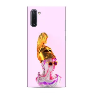 Чехол с Прикольным принтом на Samsung Galaxy Note 10 (АРТ Статуя)