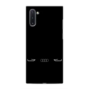 Силіконовий бампер з картинкою машини на Samsung Galaxy Note 10 (Сілует Audi)