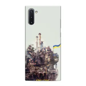 Чехлы на военную тематику для Samsung Galaxy Note 10 (Азовсталь)
