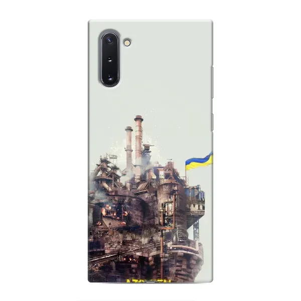 Чехол с рисунком «Азовсталь» для Samsung Galaxy Note 10 Чехол с рисунком «Азовсталь» для Samsung Galaxy Note 10