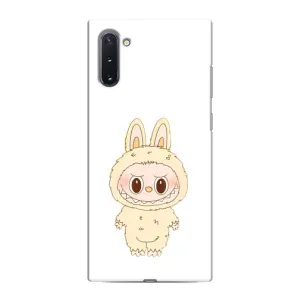 Чехол с принтом Лабубу для Samsung Galaxy Note 10 (Бежевый Лабубу)