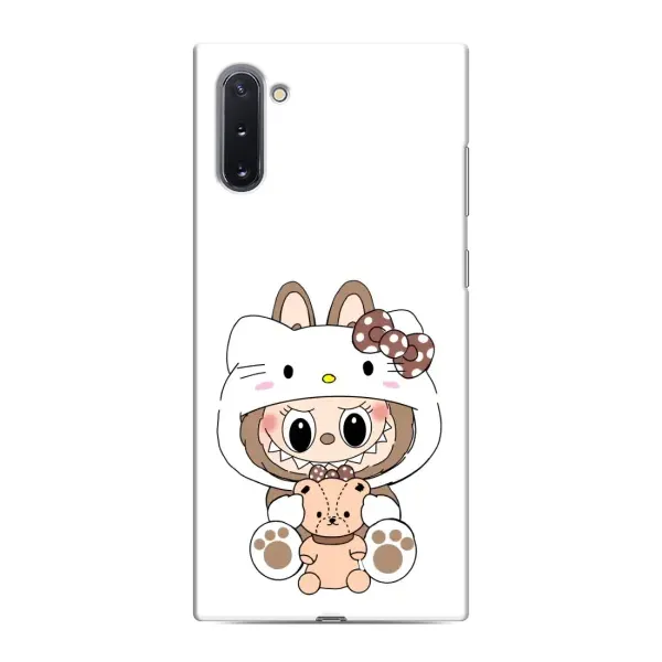 Чехол с рисунком «Белый Лабубу» для Samsung Galaxy Note 10