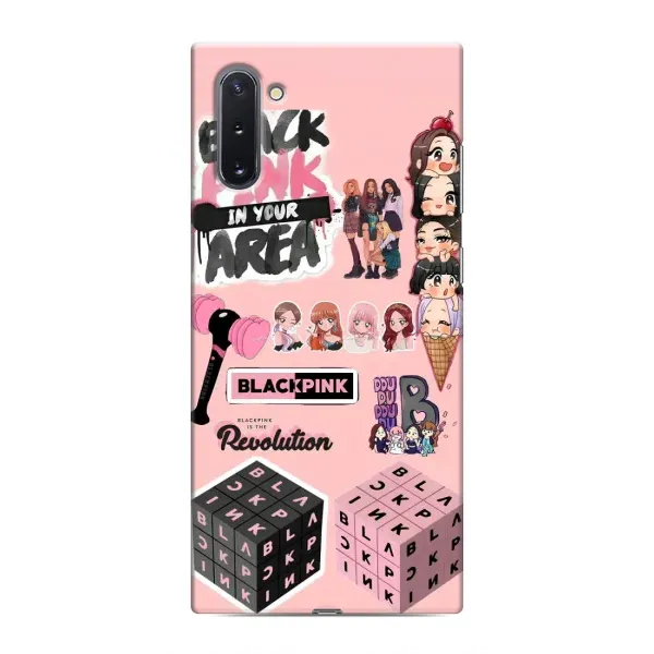 Чехол с рисунком «BLACK PINK коллаж» для Samsung Galaxy Note 10 Чехол с рисунком «BLACK PINK коллаж» для Samsung Galaxy Note 10