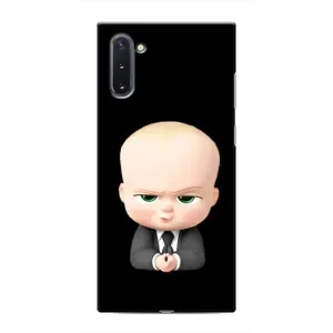 Мультяшный принт на Чехол для Самсунг Нот 10 (Бос)