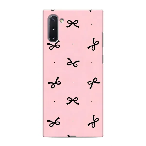 Чехол с рисунком «Черные бантики» для Samsung Galaxy Note 10 Чехол с рисунком «Черные бантики» для Samsung Galaxy Note 10
