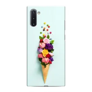 Чехлы с тематикой "ЦВЕТЫ" на Samsung Galaxy Note 10 (Цветок-мороженное)