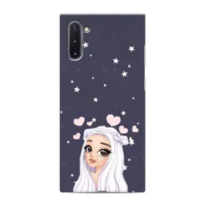 Чохол Стильні дівчата на Samsung Galaxy Note 10 (Дівчина та серця)
