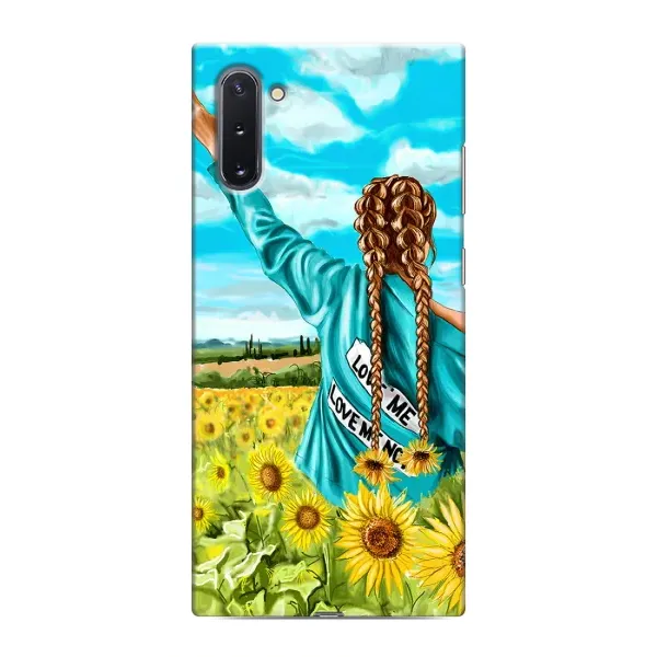 Чохол з малюнком «Дівчина на полі» для Samsung Galaxy Note 10 Чохол з малюнком «Дівчина на полі» для Samsung Galaxy Note 10