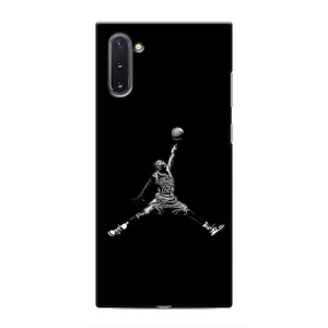 Силиконовый Чехол Nike Air Jordan на Самсунг Нот 10 (Джордан)