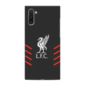 Силиконовые Чехлы принт Футбол на Samsung Galaxy Note 10 (Эмблема Liverpool)
