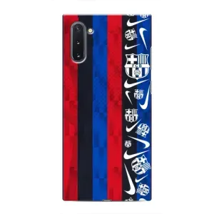Чехол для Samsung Galaxy Note 10 (Барселона) (Фанат Барсы)