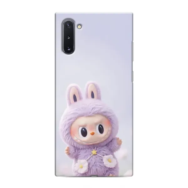 Чехол с рисунком «Фиолетовый Лабубу» для Samsung Galaxy Note 10