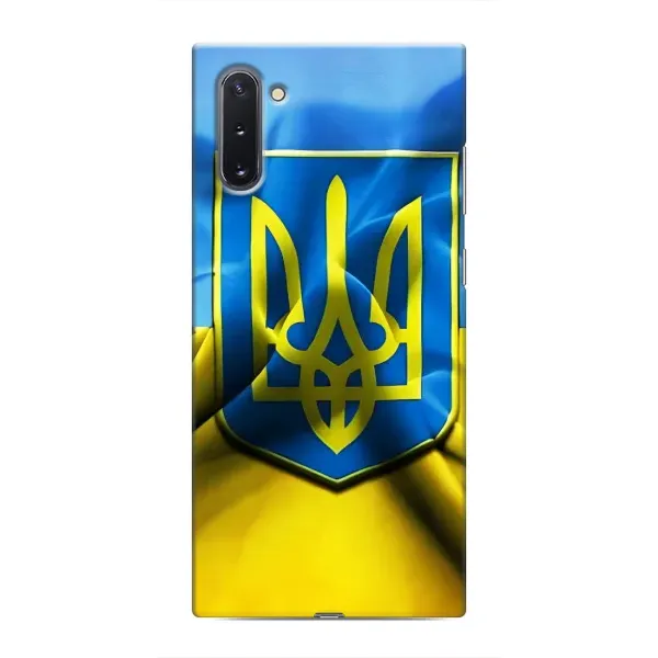 Чехол с рисунком «Герб и Флаг Украины» для Samsung Galaxy Note 10 Чехол с рисунком «Герб и Флаг Украины» для Samsung Galaxy Note 10