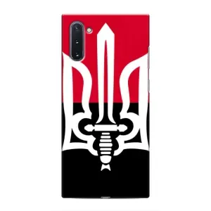 Чехлы УПА (Красно-Чёрный) на Samsung Galaxy Note 10 (Герб Украины)