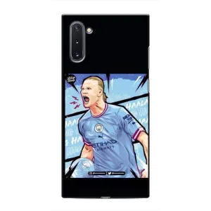 Чехлы с принтом для Samsung Galaxy Note 10 Футболист (гол Эрлинг Холланд)
