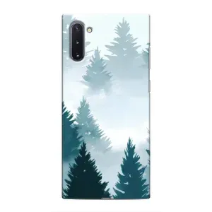 Летний Чехол на Samsung Galaxy Note 10 (Горный лес)