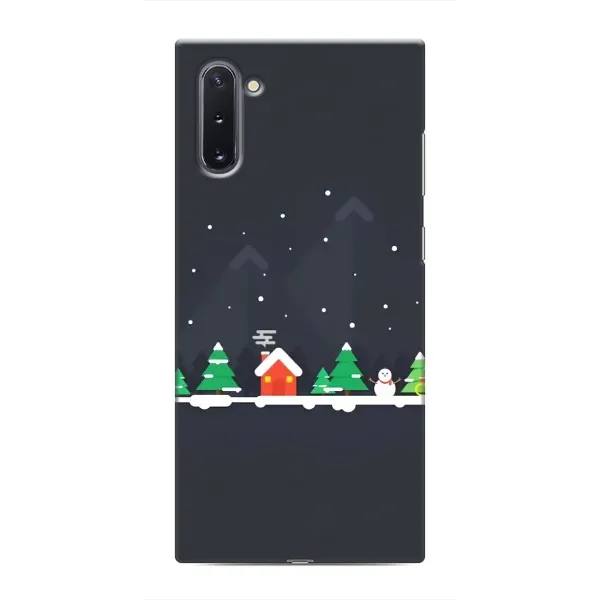 Чехол с рисунком «Город зимний» для Samsung Galaxy Note 10 Чехол с рисунком «Город зимний» для Samsung Galaxy Note 10