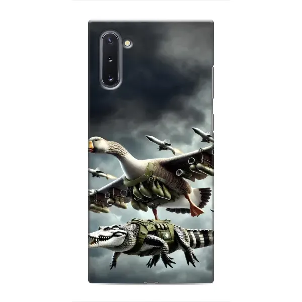 Чехол с рисунком «Гусини и крокодило» для Samsung Galaxy Note 10 Чехол с рисунком «Гусини и крокодило» для Samsung Galaxy Note 10