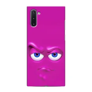 Силиконовые Чехлы (смешные стикеры) для Samsung Galaxy Note 10 (Хитрая мордочка)