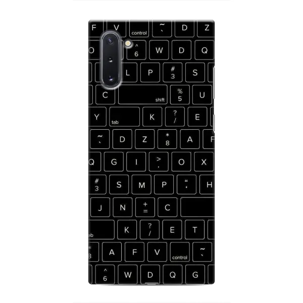 Чехол с рисунком «Клавиатура» для Samsung Galaxy Note 10 Чехол с рисунком «Клавиатура» для Samsung Galaxy Note 10