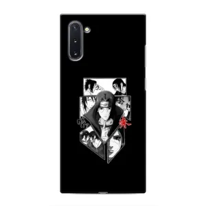 Чехлы с картинкой Итачи Учиха на Samsung Galaxy Note 10 (Коллаж Итачи)