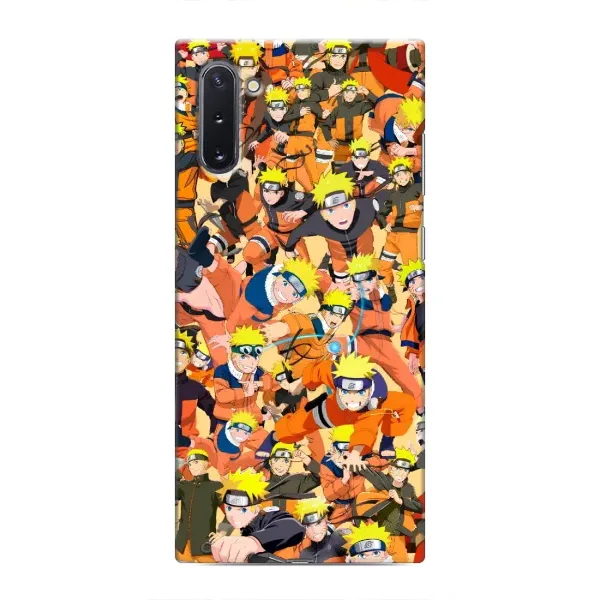 Чехол с рисунком «Коллаж Наруто» для Samsung Galaxy Note 10