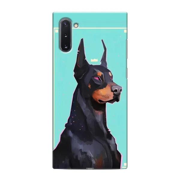 Чехол с рисунком «Король доберман» для Samsung Galaxy Note 10 Чехол с рисунком «Король доберман» для Samsung Galaxy Note 10