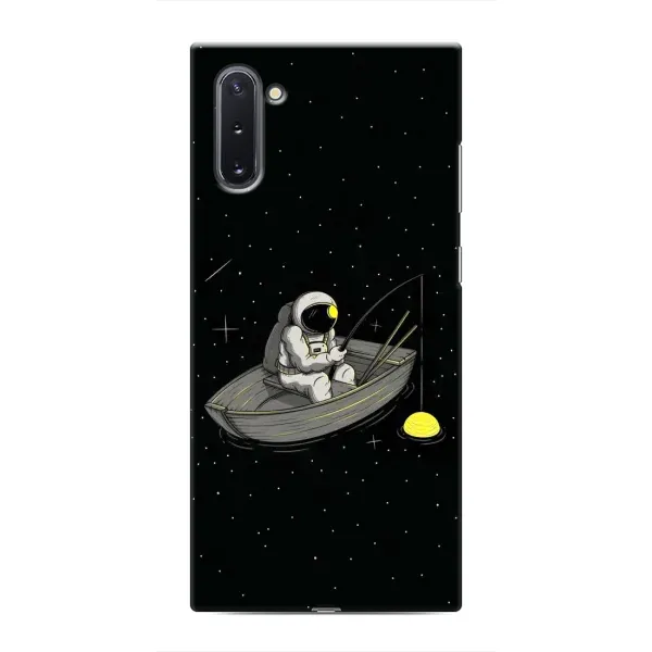 Чехол с рисунком «Космонавт на рыбалке» для Samsung Galaxy Note 10