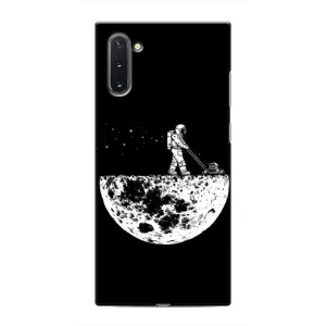 Силиконовый Чехол с принтом "Космонавты" на Samsung Galaxy Note 10 (Космонавт)