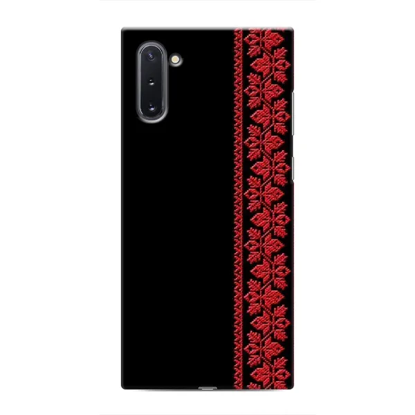 Чохол з малюнком «Червона вишиванка» для Samsung Galaxy Note 10 Чохол з малюнком «Червона вишиванка» для Samsung Galaxy Note 10