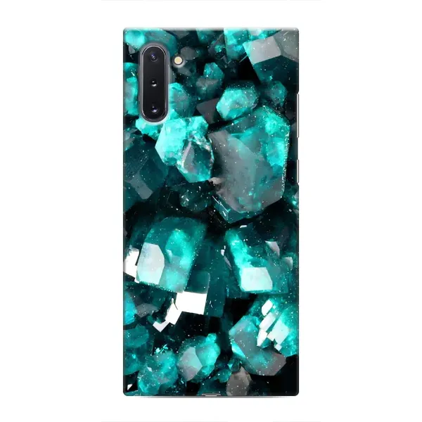 Чехол с рисунком «Кристалы» для Samsung Galaxy Note 10