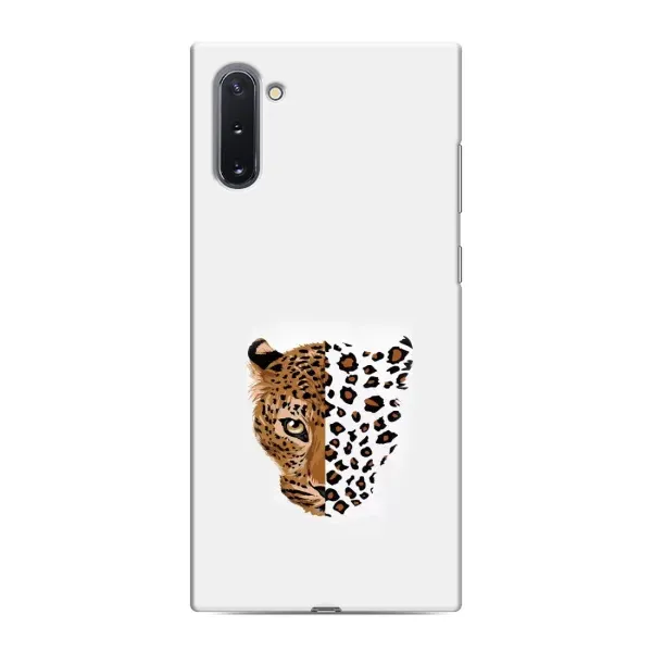 Чехол с рисунком «Леопард на белом» для Samsung Galaxy Note 10 Чехол с рисунком «Леопард на белом» для Samsung Galaxy Note 10