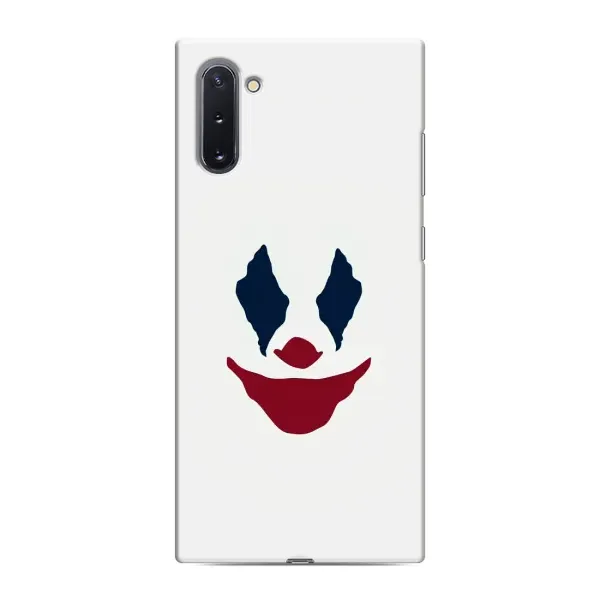 Чехол с рисунком «Лицо Джокера» для Samsung Galaxy Note 10 Чехол с рисунком «Лицо Джокера» для Samsung Galaxy Note 10
