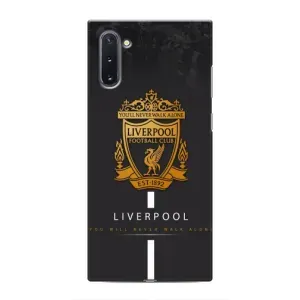 Силиконовые Чехлы принт Футбол на Samsung Galaxy Note 10 (Liverpool)