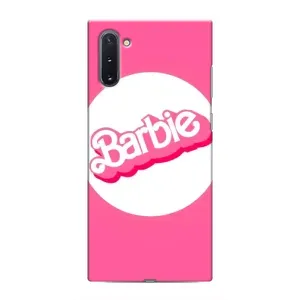 Силиконовый Чехол Барби Фильм на Samsung Galaxy Note 10 (Лого Барби)