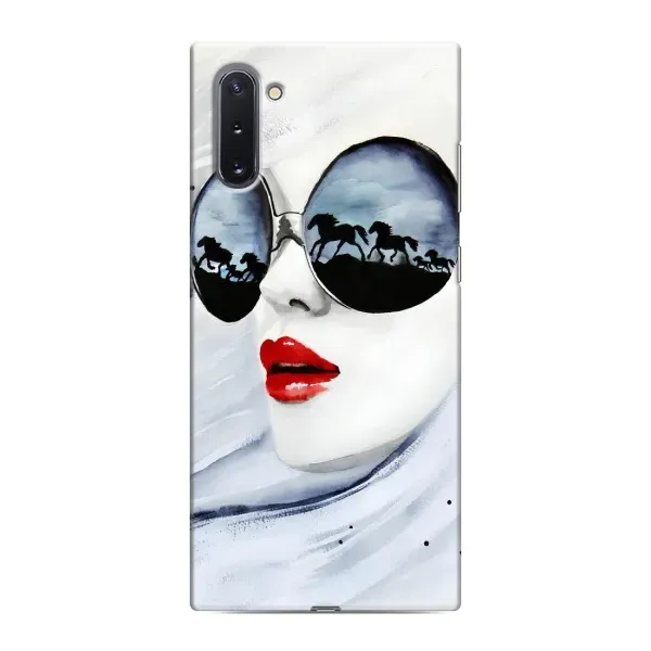Чехол с рисунком «Любительница коней» для Samsung Galaxy Note 10