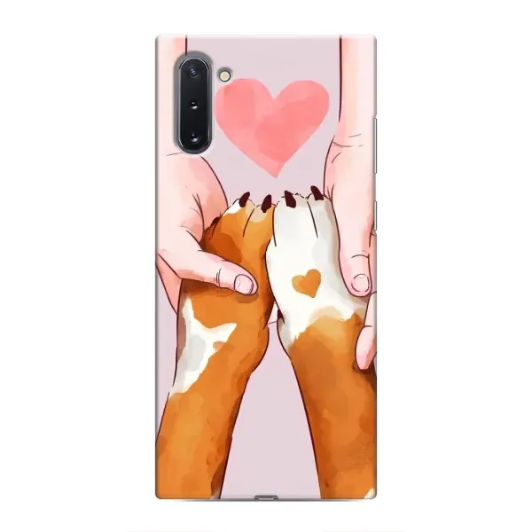 Чехол с рисунком «Любовь к собакам» для Samsung Galaxy Note 10 Чехол с рисунком «Любовь к собакам» для Samsung Galaxy Note 10