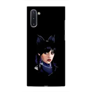 Чехлы с принтом Уэнсдей на Samsung Galaxy Note 10 (Милая Уэнсдей)