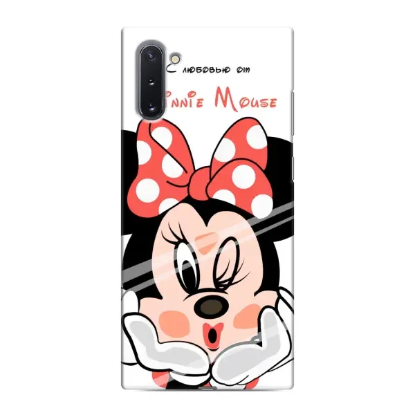 Чехол с рисунком «Minni Mouse» для Samsung Galaxy Note 10 Чехол с рисунком «Minni Mouse» для Samsung Galaxy Note 10