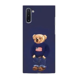 Чехлы Мишка Тедди для Самсунг Нот 10 (Мишка USA)