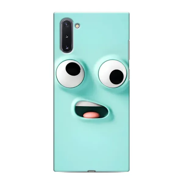 Чехол с рисунком «Забавное мятное лицо» для Samsung Galaxy Note 10 Чехол с рисунком «Забавное мятное лицо» для Samsung Galaxy Note 10