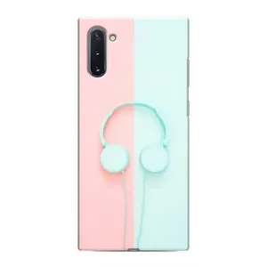 Девчачий Чехол для Samsung Galaxy Note 10 (Наушники)