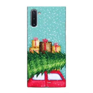 Чехол Новогодняя Елка на Samsung Galaxy Note 10 (Новогодние подарки)