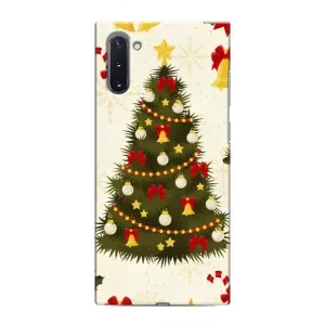Чехол Новогодняя Елка на Samsung Galaxy Note 10 (Новогодний принт)