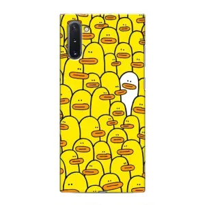 Силиконовый бампер с картинкой животных для Samsung Galaxy Note 10 (Особенный)