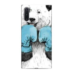 Чехлы с Пандами на Samsung Galaxy Note 10 (Панда боксер)
