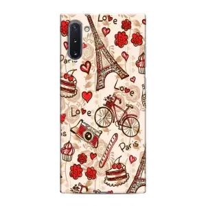 Чехол с Эйфелевой башней на Samsung Galaxy Note 10