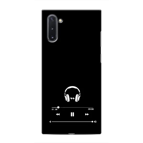 Чехол с рисунком «Плеер» для Samsung Galaxy Note 10 Чехол с рисунком «Плеер» для Samsung Galaxy Note 10